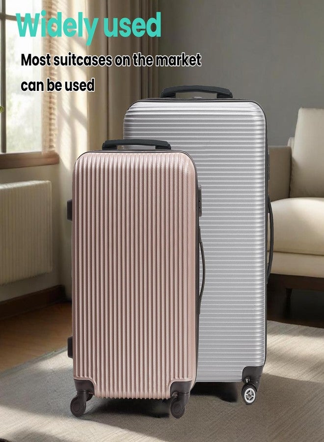 Gabrella 2 Pcs Luggage Suitcase Handle, 8inch/20cm Length Strap Grip Plastic Suitcase Pull Handles Grip Replacement for Home Box Case Black, Carry Strap Luggage Grip - Image 5